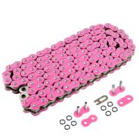 Caltric - Caltric O-Ring Pink Drive Chain CH131-120L-2