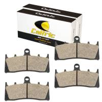 Caltric - Caltric Front Brake Pads MP138+MP138