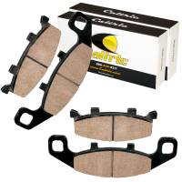 Caltric - Caltric Front Brake Pads MP154+MP154