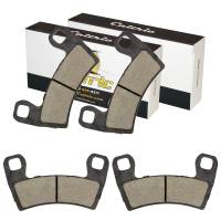 Caltric - Caltric Front Brake Pads MP260+MP260