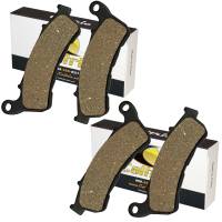 Caltric - Caltric Front Brake Pads MP290+MP290