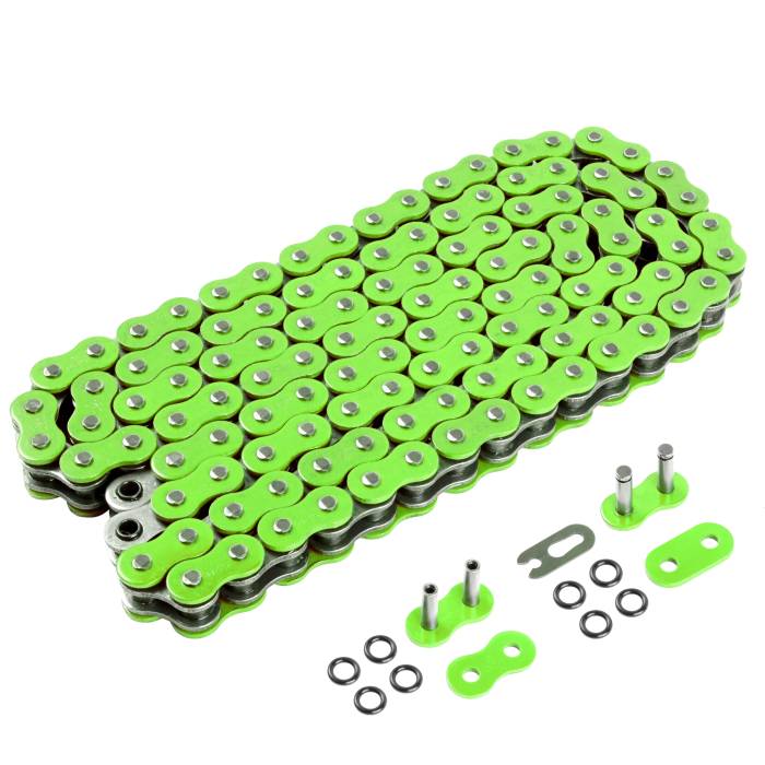 Caltric - Caltric O-Ring Green Drive Chain CH123-120L - Image 1