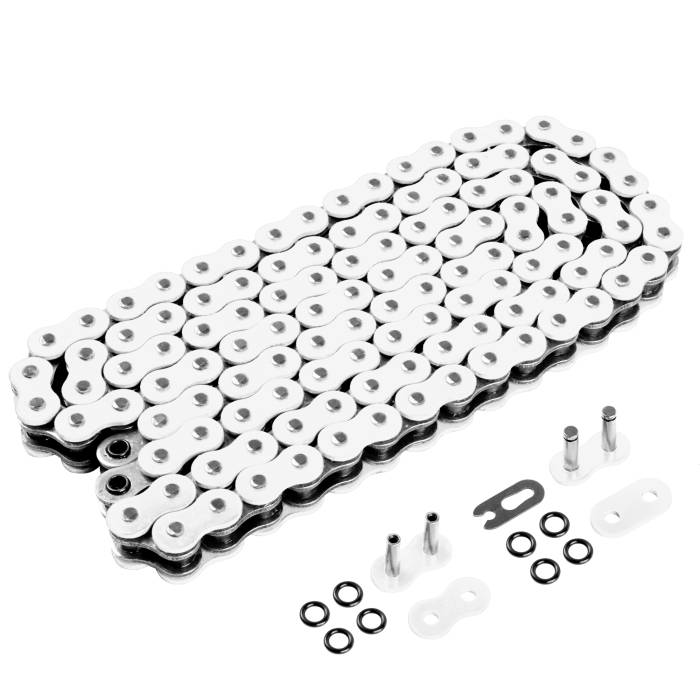 Caltric - Caltric O-Ring White Drive Chain CH127-120L - Image 1