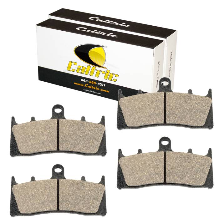 Caltric - Caltric Front Brake Pads MP138+MP138 - Image 1