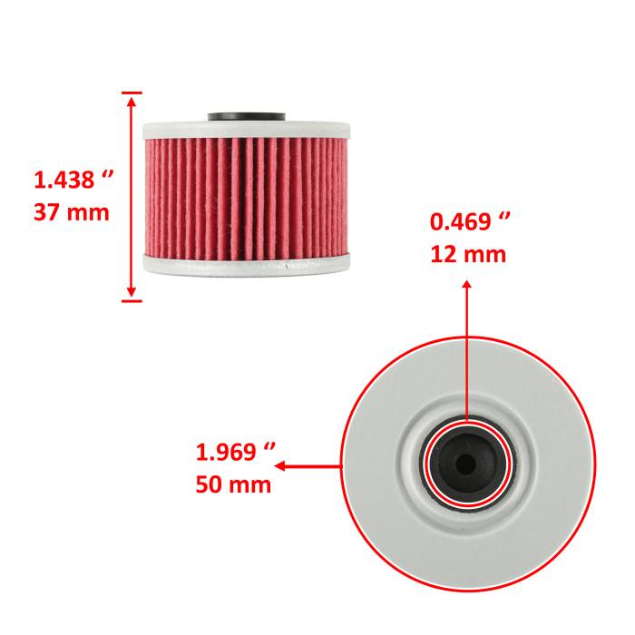 Oil Filter FL108 | Caltric