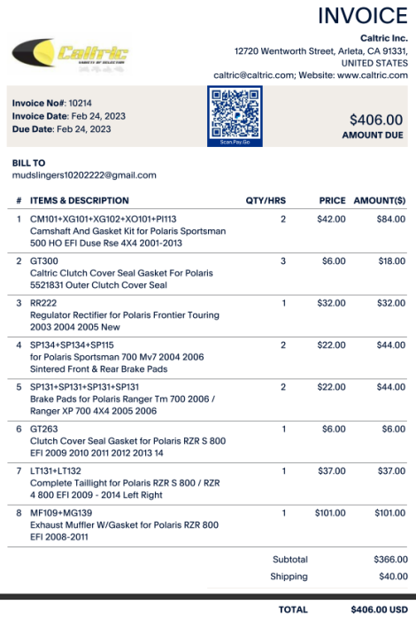 Caltric - mudslingers10202222