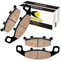 Caltric Front Brake Pads MP154+MP154