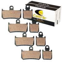 Caltric Front Brake Pads MP236+MP236+MP236+MP236