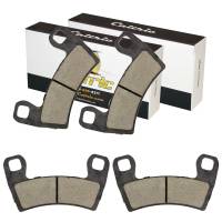 Caltric Front Brake Pads MP260+MP260